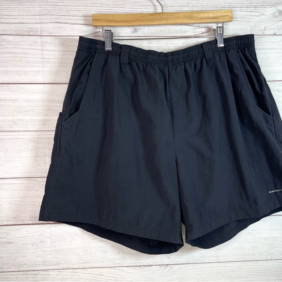 Columbia PFG Performance Fishing Gear Black Athletic Short Men's Size XL - Picture 4 of 11